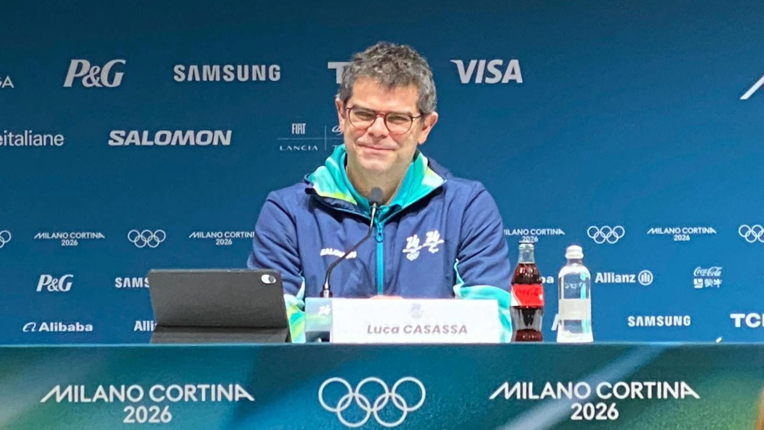 Picture of Luca Casassa, communications director of the 2026 Olympic and Paralympic Games Organising Committee